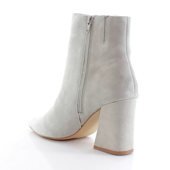 Steve Madden Matilda Women's Grey Suede Ankle Boots Size 10M Minimalist Classic - Picture 5 of 16